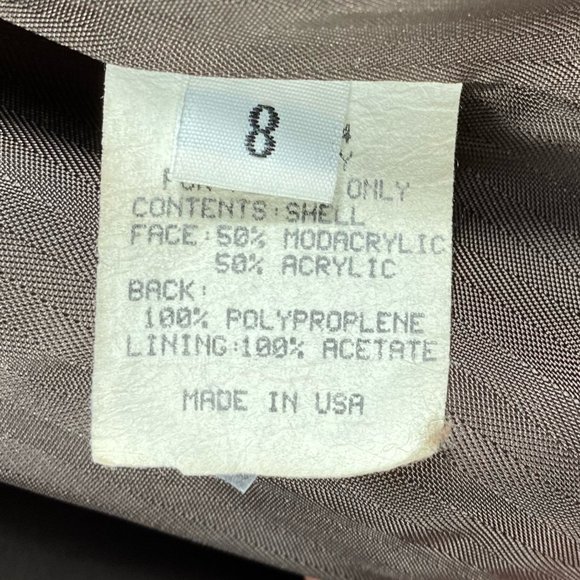 Style VI LTD Faux Fur Vintage Leopard Winter Coat - Picture 9 of 11